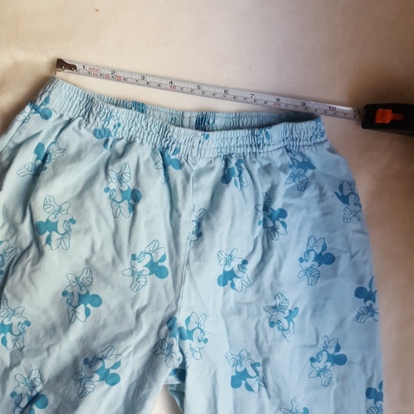 Kids Sz XL pajama Minnie Mouse blue pants USED pajamas clean - Picture 6 of 10
